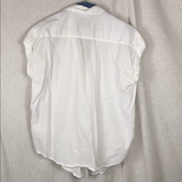 White Abercrombie Button Up - Picture 3 of 3